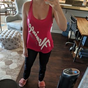 Flamingo Race back top